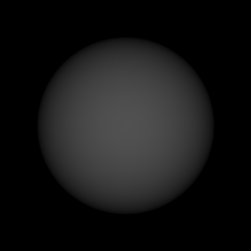 Shaded sphere